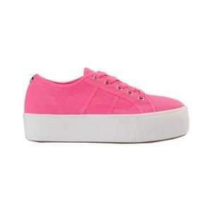 STEVE MADDEN EMMI PLATFORM SNEAKERS PINK